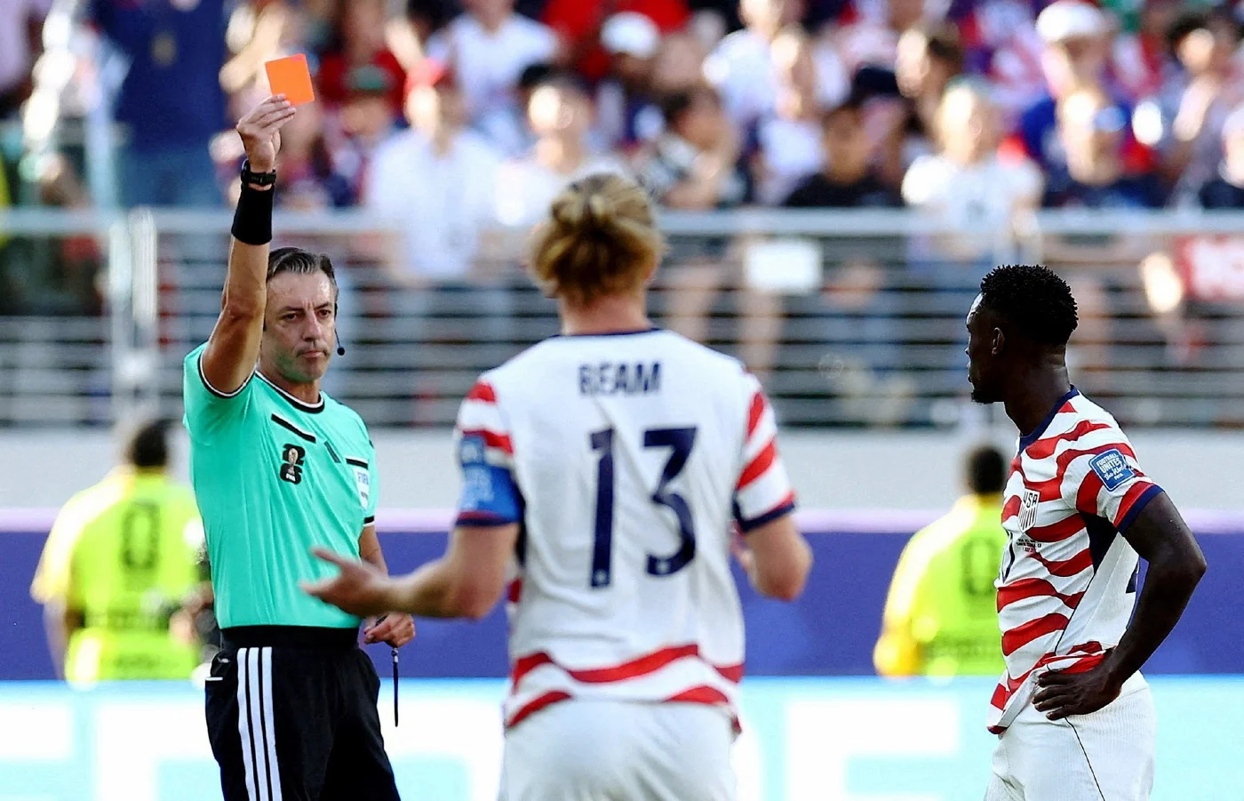 FIFA Backs Referee Raphael Claus After Trump's Criticism Over Balogun Red Card